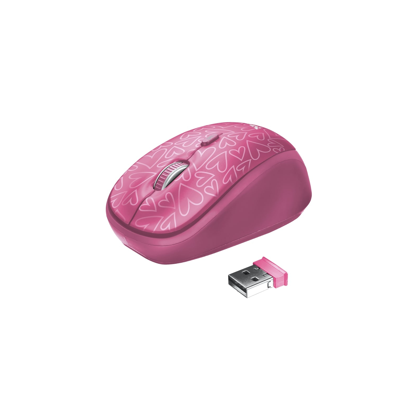 Чохол до ноутбука Trust 15.6" Yvo Mouse & Sleeve Pink+ mouse (23443) зображення 2