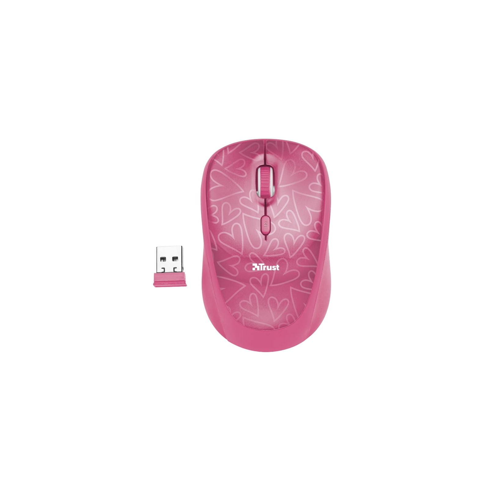 Чехол для ноутбука Trust 15.6" Yvo Mouse & Sleeve Pink+ mouse (23443) изображение 3