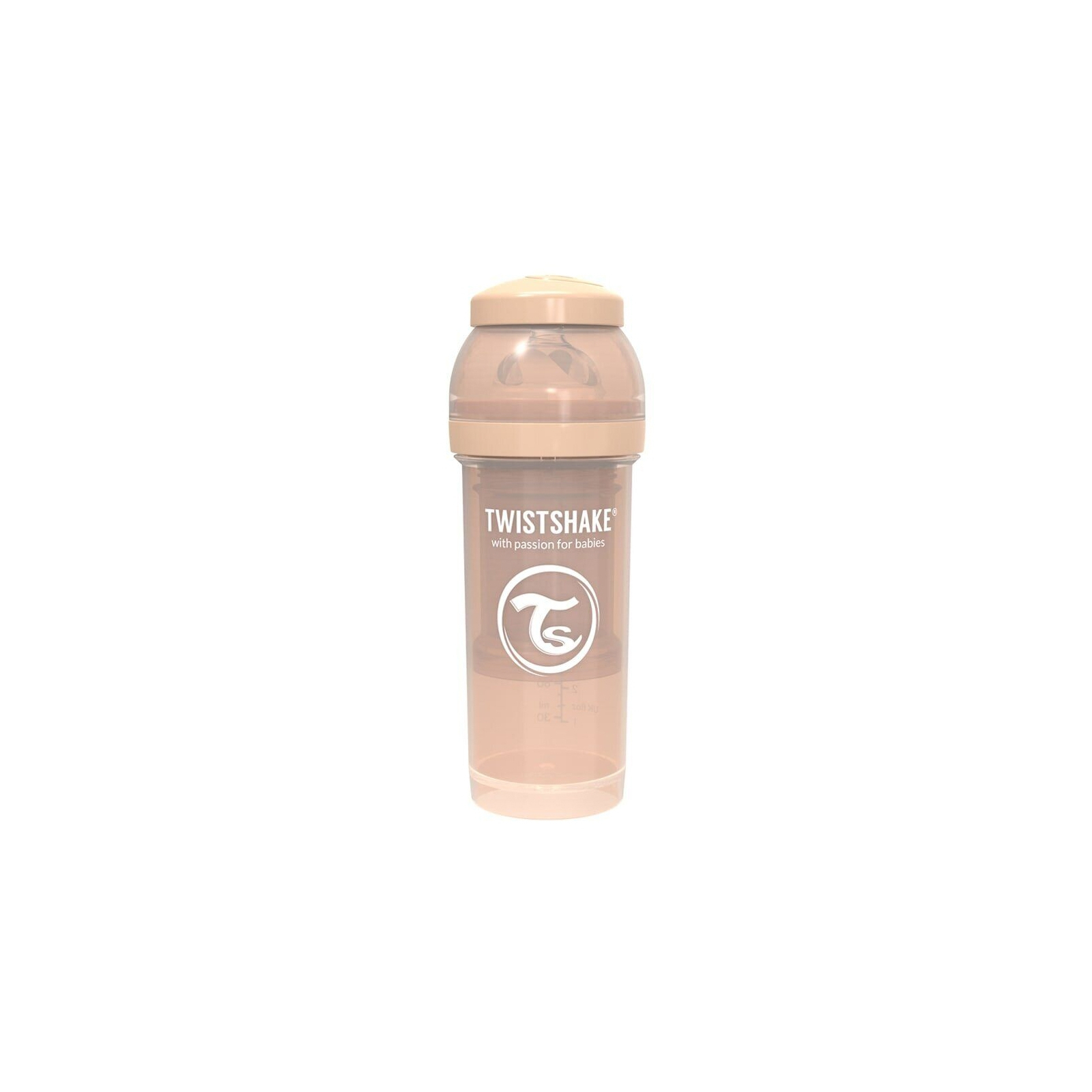 Пляшечка для годування Twistshake антиколькова 260 мл, мятна (69865)