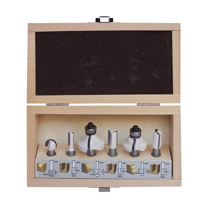 Набор фрез Makita фрез 6 шт. (D-53540)