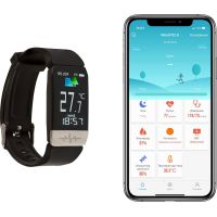 Фитнес браслет Amico GO RUN THERMOMETER PULSEOXIMETER AD TONOMETER (black) (GO RUN) изображение 8