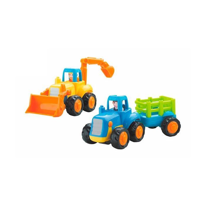 Розвиваюча іграшка Hola Toys Сільхозмашинка 6 шт. (326AB-6) зображення 2