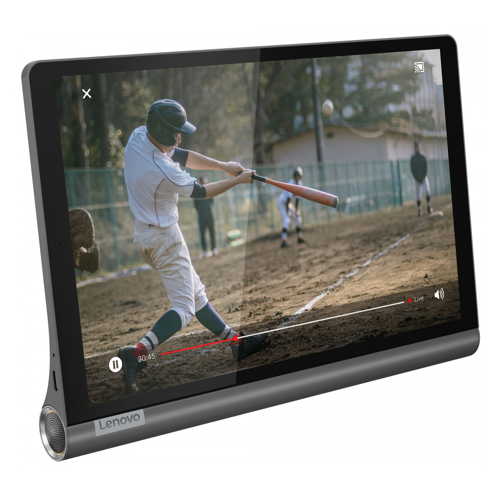 Планшет Lenovo Yoga Smart Tab 4/64 WiFi Iron Grey (ZA3V0040UA) зображення 7