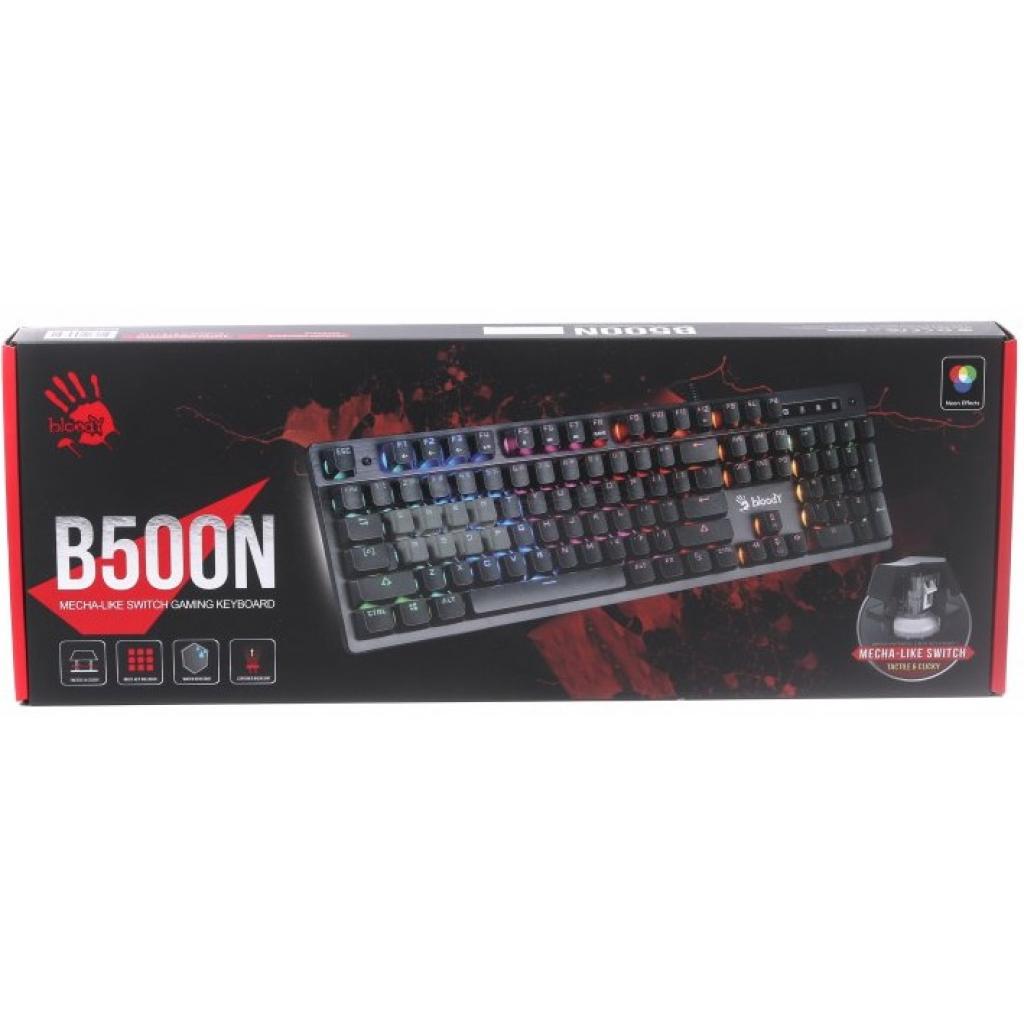 Клавіатура A4Tech Bloody B500N Grey зображення 5