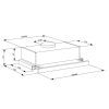 Вытяжка кухонная Eleyus LOTUS 1000 60 INOX изображение 12