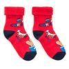 Носки детские BNM с лосем (M1C0101-2028-3-red)