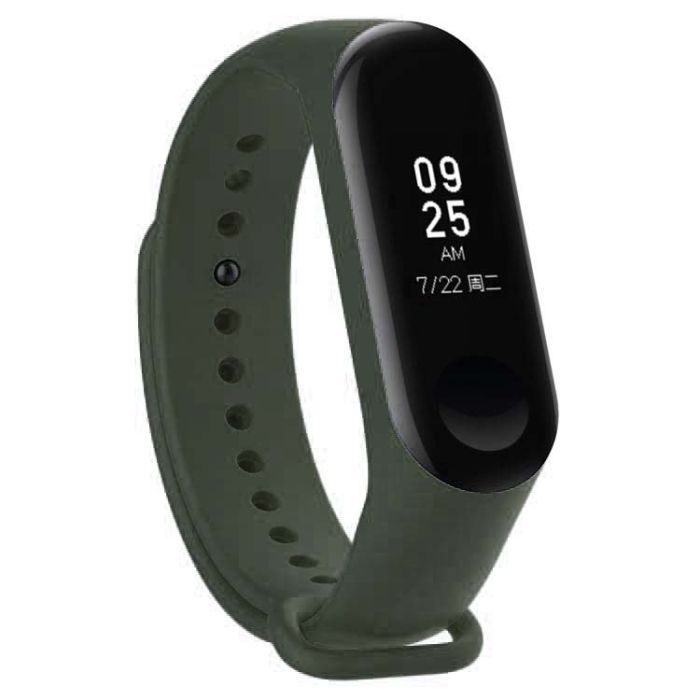 Ремешок для фитнес браслета BeCover Silicone для Xiaomi Mi Band 3/4 White (704650)