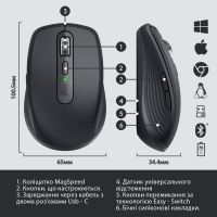 Мышка Logitech MX Anywhere 3 Graphite (910-005988) изображение 6