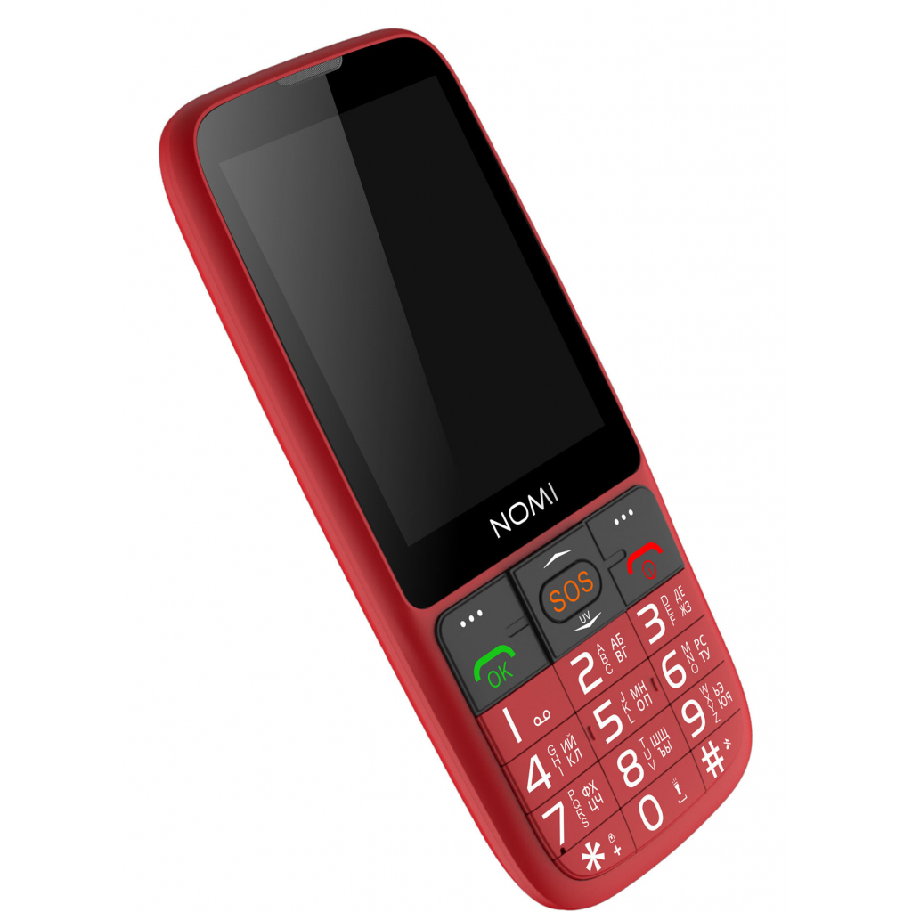 Мобильный телефон Nomi i281+ New Red изображение 7