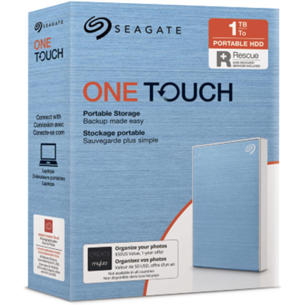 Зовнішній жорсткий диск 2.5" 1TB One Touch USB 3.2 Seagate (STKB1000402) зображення 8
