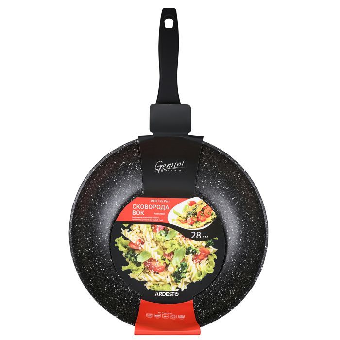 Сковорода Ardesto Gemini Gourmet Anzio WOK 28 см (AR1928WF) изображение 4