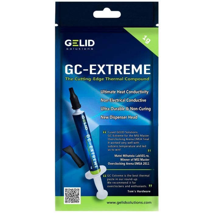 Термопаста Gelid Solutions GC-Extreme 1g (TC-GC-03-D) изображение 2