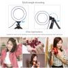 Набор блогера Puluz Ring USB LED lamp PKT3059B 6.2" + table tripod (PKT3059B) изображение 3