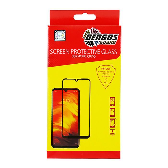 Стекло защитное Dengos Full Glue Privacy Samsung Galaxy А31, black frame (TGFGP-20)