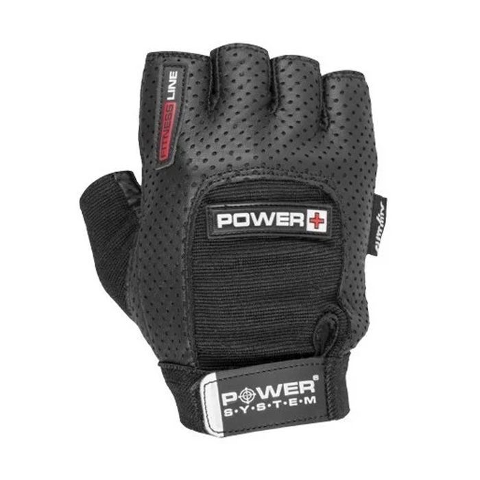 Рукавички для фітнесу Power System Power Plus PS-2500 S Black (PS-2500_S_Black) зображення 3