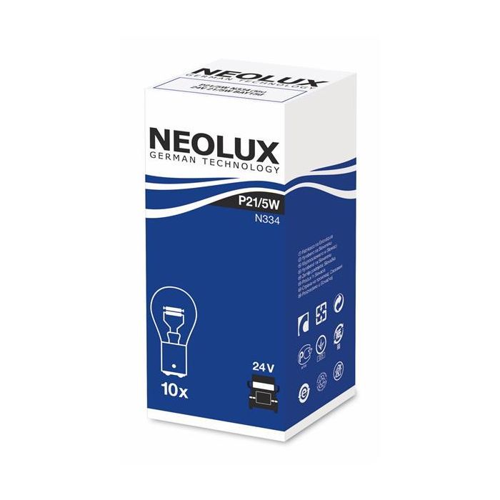 Автолампа Neolux 21/5W (N334) изображение 2
