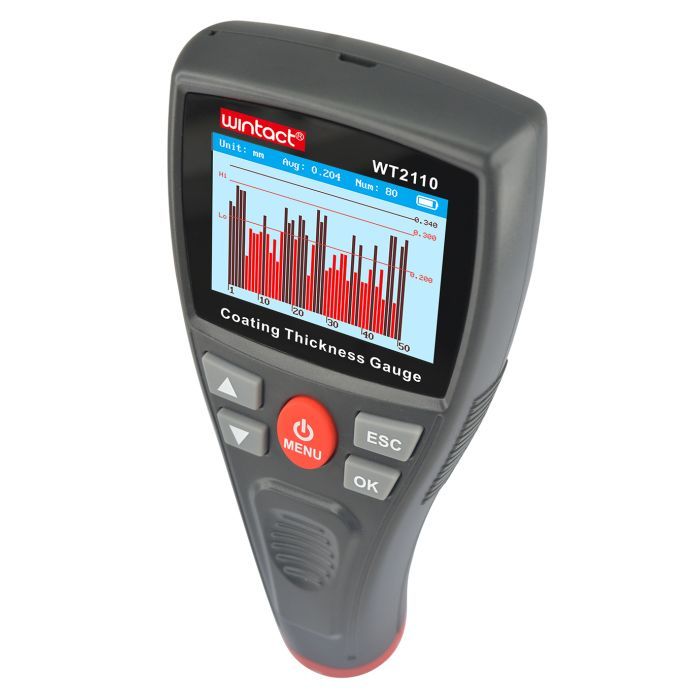 Толщиномер Wintact Fe/nFe, 0-1500мкм (WT2110) изображение 3