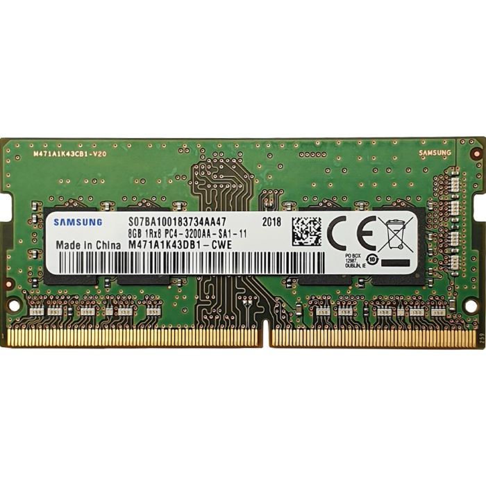 Модуль памяти для ноутбука SoDIMM DDR4 8GB 3200 MHz Samsung (M471A1K43DB1-CWE)