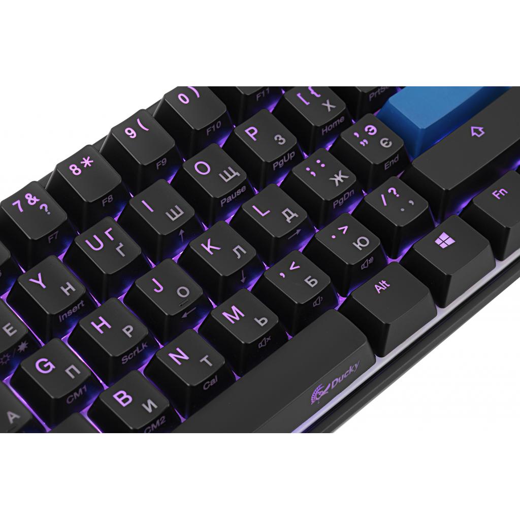 Клавіатура Ducky Mecha Mini Cherry Blue RGB (DKME2061ST-CURALAAT1) зображення 6