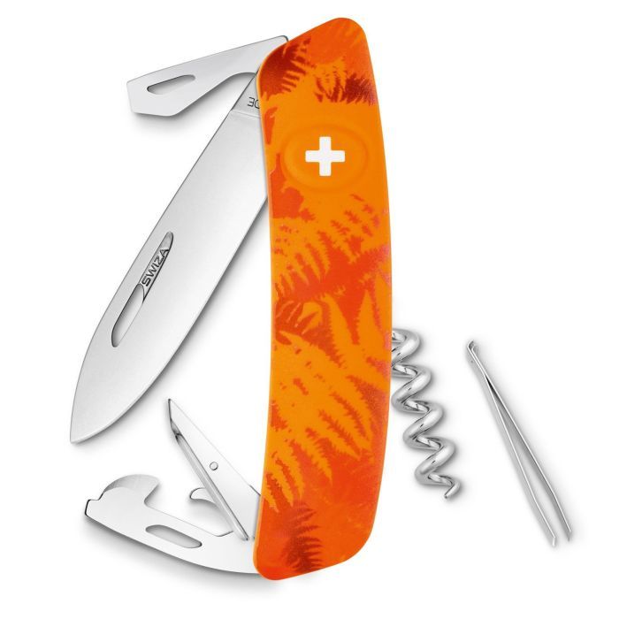 Ніж Swiza C03 Orange Fern (KNI.0030.2060)