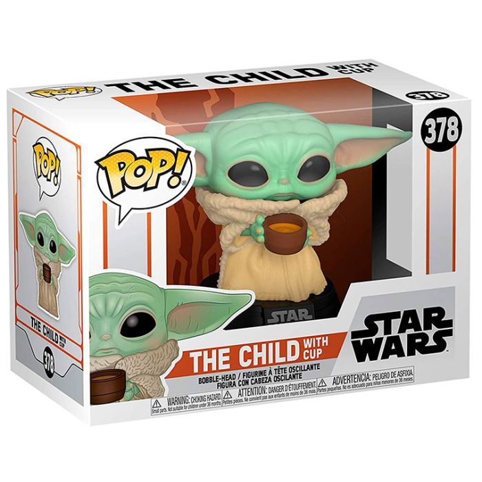 Фигурка для геймеров Funko Pop серии Мандалорець - Малыш с чашкой (49933) изображение 5
