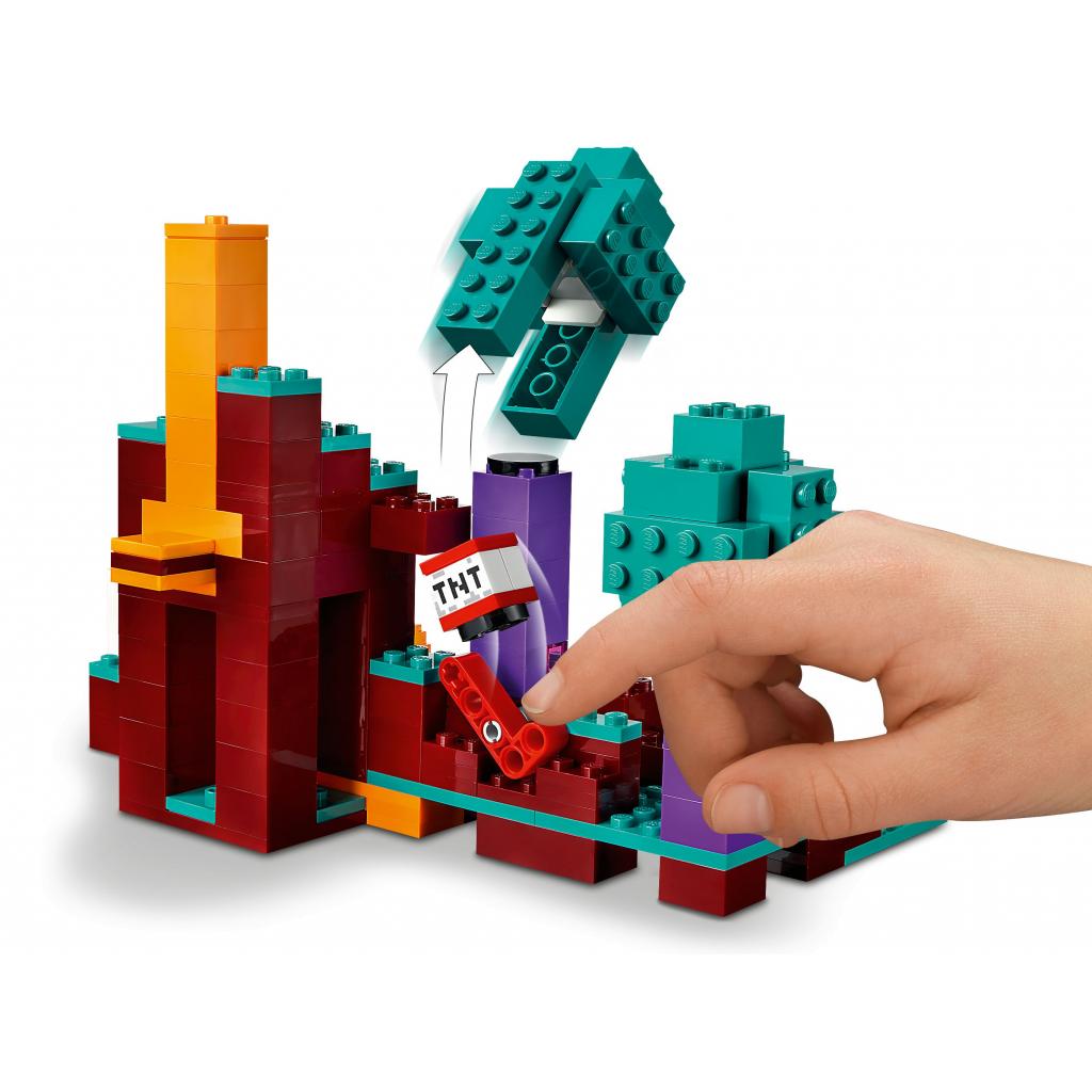 Конструктор LEGO Minecraft искажен лес (21168) изображение 7