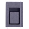 Блокнот Buromax діловий Comfort A5 у клітинку 96 аркушів обкладинка зі штучн (BM.295109-09)