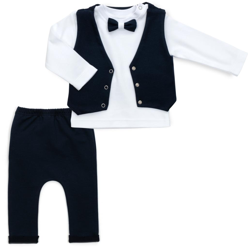 Набір дитячого одягу ТМ Баранчик БО джентельмен (053-12-86B-blue)
