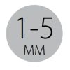 Набор маркеров Maped набор Fluo Peps Ultra Soft 1-5 мм 4 шт Цветные (MP.746047) изображение 5