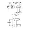 Змішувач Grohe Eurocube (23140000) зображення 6