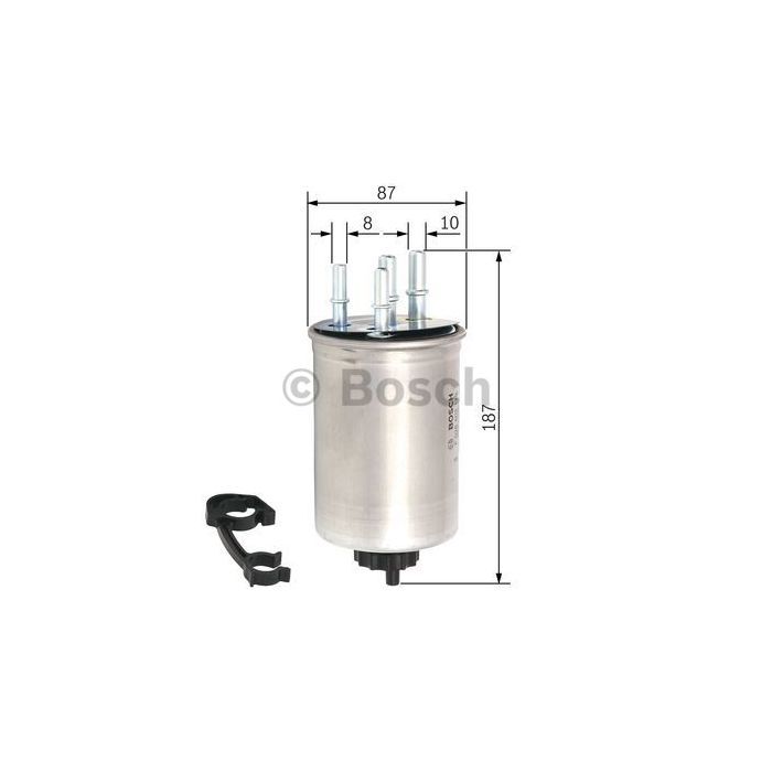 Фільтр паливний Bosch F 026 402 113 зображення 5