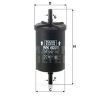 Фильтр топливный Mann WK6031