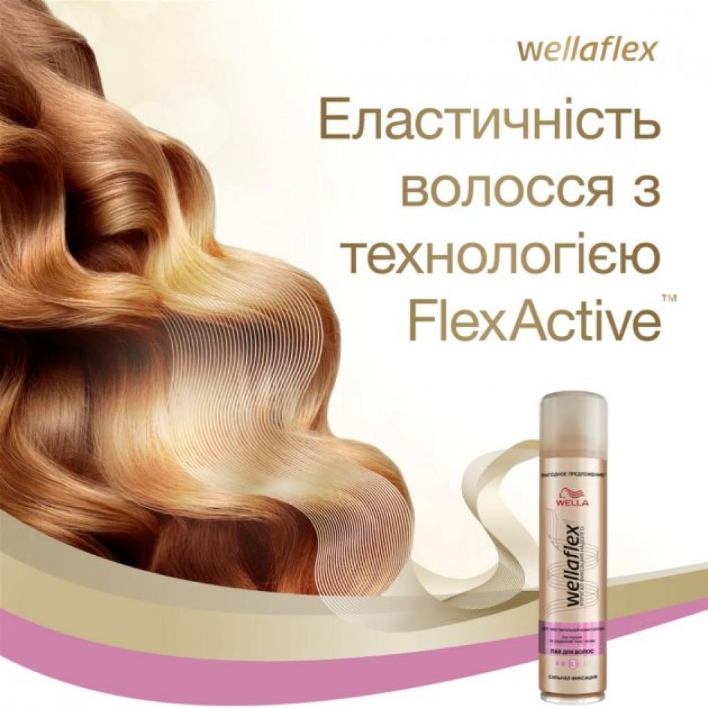 Лак для волос WellaFlex Для чувствительной кожи головы сильной фиксации 250 мл (8699568541692) изображение 3