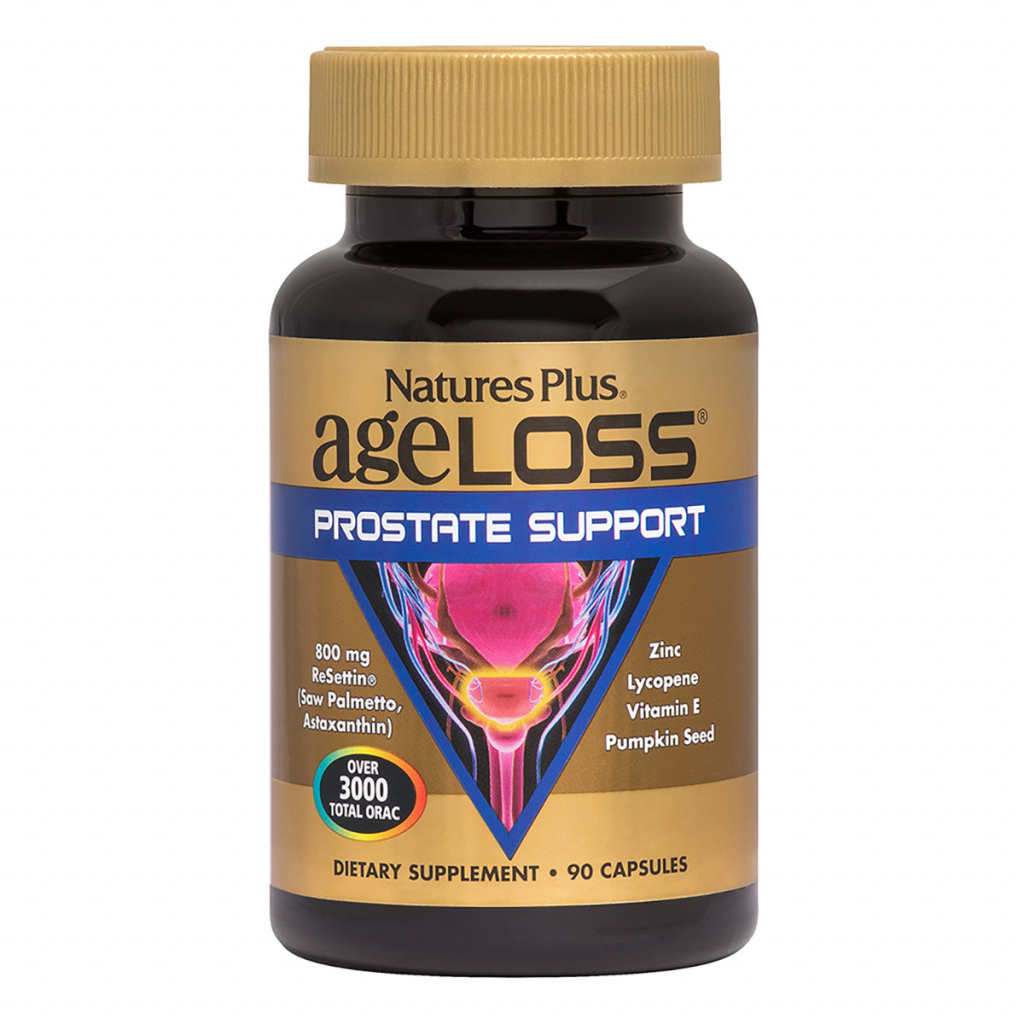 Витаминно-минеральный комплекс Natures Plus Комплекс для Поддержки Здоровья Простаты, AgeLoss Prostate S (NTP8007)