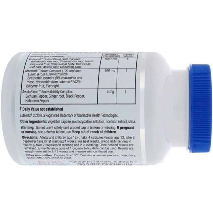 Травы Ridgecrest Herbals Комплекс для Защиты и Улучшения Зрения, EssentialEyes, Ridge (RCH197) изображение 2