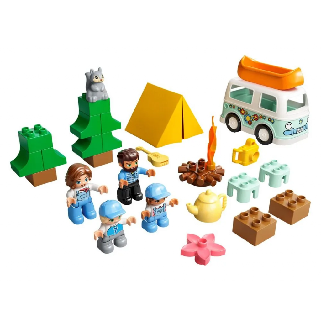 Конструктор LEGO Duplo Cемейный кемпинг (10946) изображение 12