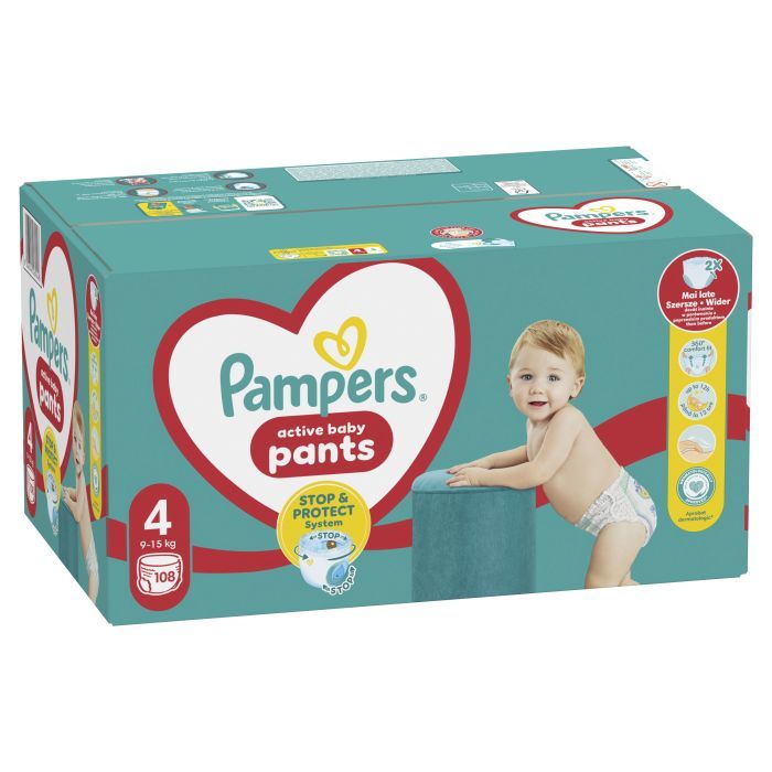 Подгузники Pampers трусики Pants Maxi Размер 4 (9-15 кг) 176 шт (8006540068557) изображение 2