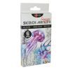 Художественный маркер Santi набор двусторонних sketch Seascape 6 шт (390567)