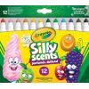 Фломастеры Crayola Набор Silly Scents Washable Широкая линия с ароматом 12 шт (256352.012)
