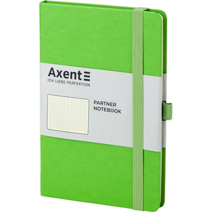 Книга записна Axent Partner 125х195 мм в точку 96 аркушів Салатова (8306-09-A) зображення 2
