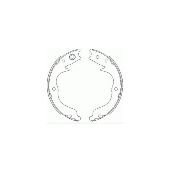 Гальмівні колодки Bosch 0 986 487 739