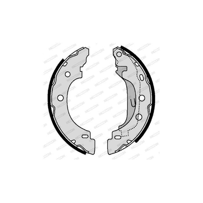 Гальмівні колодки FERODO FSB583