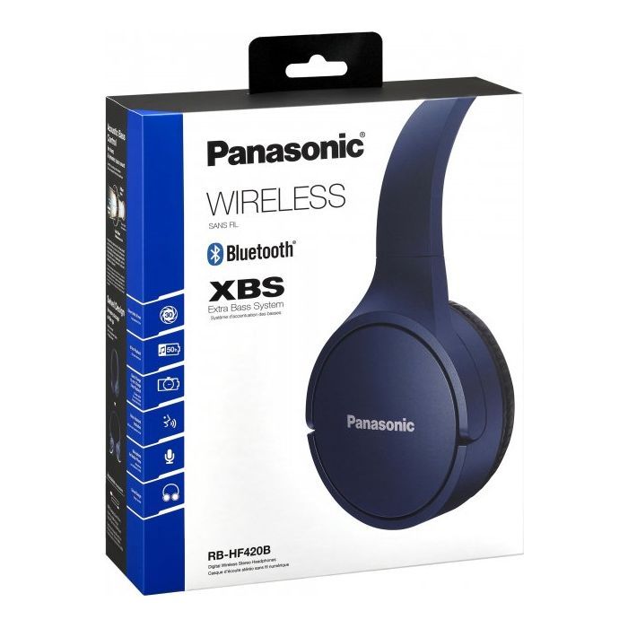 Навушники Panasonic RB-HF420BGEA Blue (RB-HF420BGEA) зображення 5