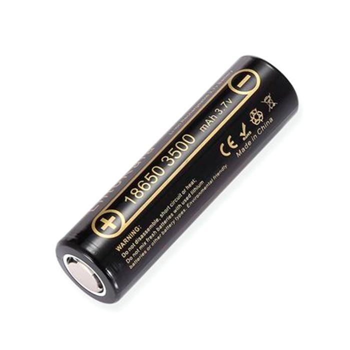 Аккумулятор 18650 3500mAh Li-Ion, (3550-3650mah), 3.7V (2.75-4.2V), Blac Liitokala (Lii-35A)