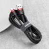 Дата кабель USB 2.0 AM to USB-C 2.0m 2A red-black Baseus (CATKLF-C91) изображение 6