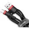 Дата кабель USB 2.0 AM to USB-C 2.0m 2A red-black Baseus (CATKLF-C91)