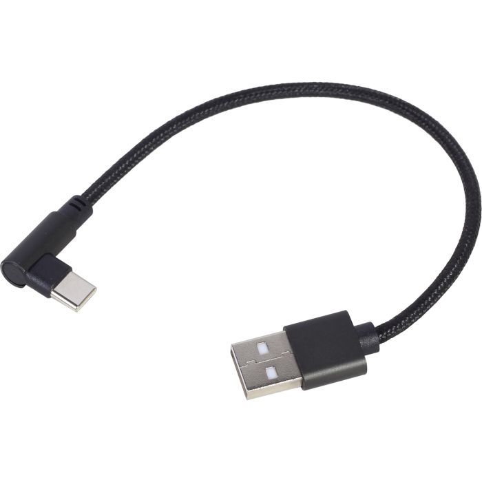 Дата кабель USB 2.0 AM to USB-C 0.2m corner Cablexpert (CC-USB2-AMCML-0.2M) зображення 2