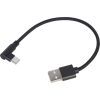 Дата кабель USB 2.0 AM to USB-C 0.2m corner Cablexpert (CC-USB2-AMCML-0.2M) зображення 2