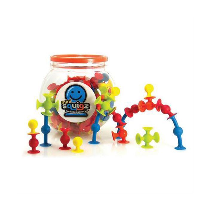 Конструктор Fat Brain Toys на мини-присосках MiniSquigz 75 шт (F107ML) изображение 2