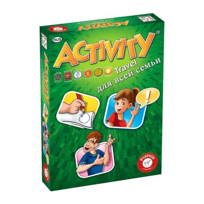 Настольная игра Piatnik Activity Семейная дорожная версия (PT-793295)